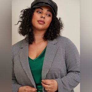 Studio Double Knit Trench Coat herringbone